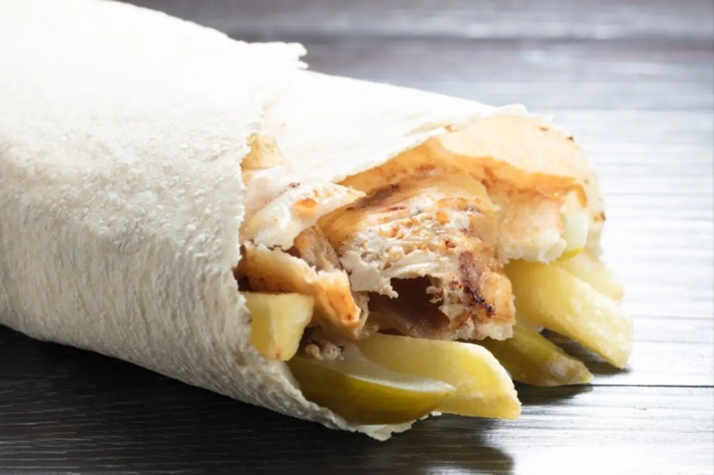 Large Chicken Shawarma With Cheese