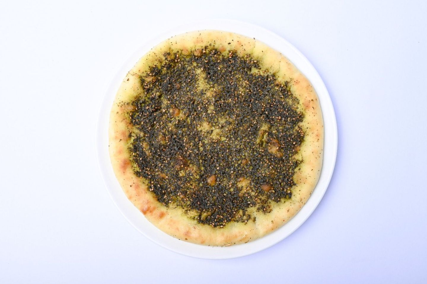 فطيرة لبنه بالزعتر
