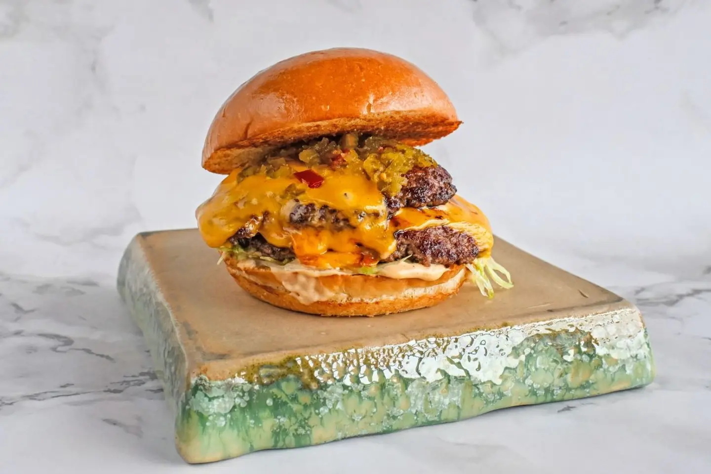 Double Beef Burger Meal