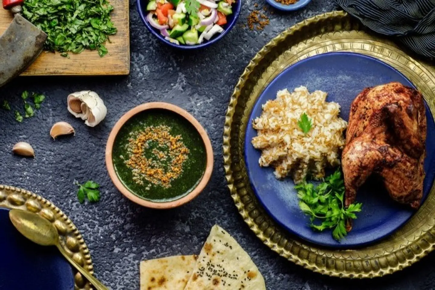 Molokhiya With Chicken