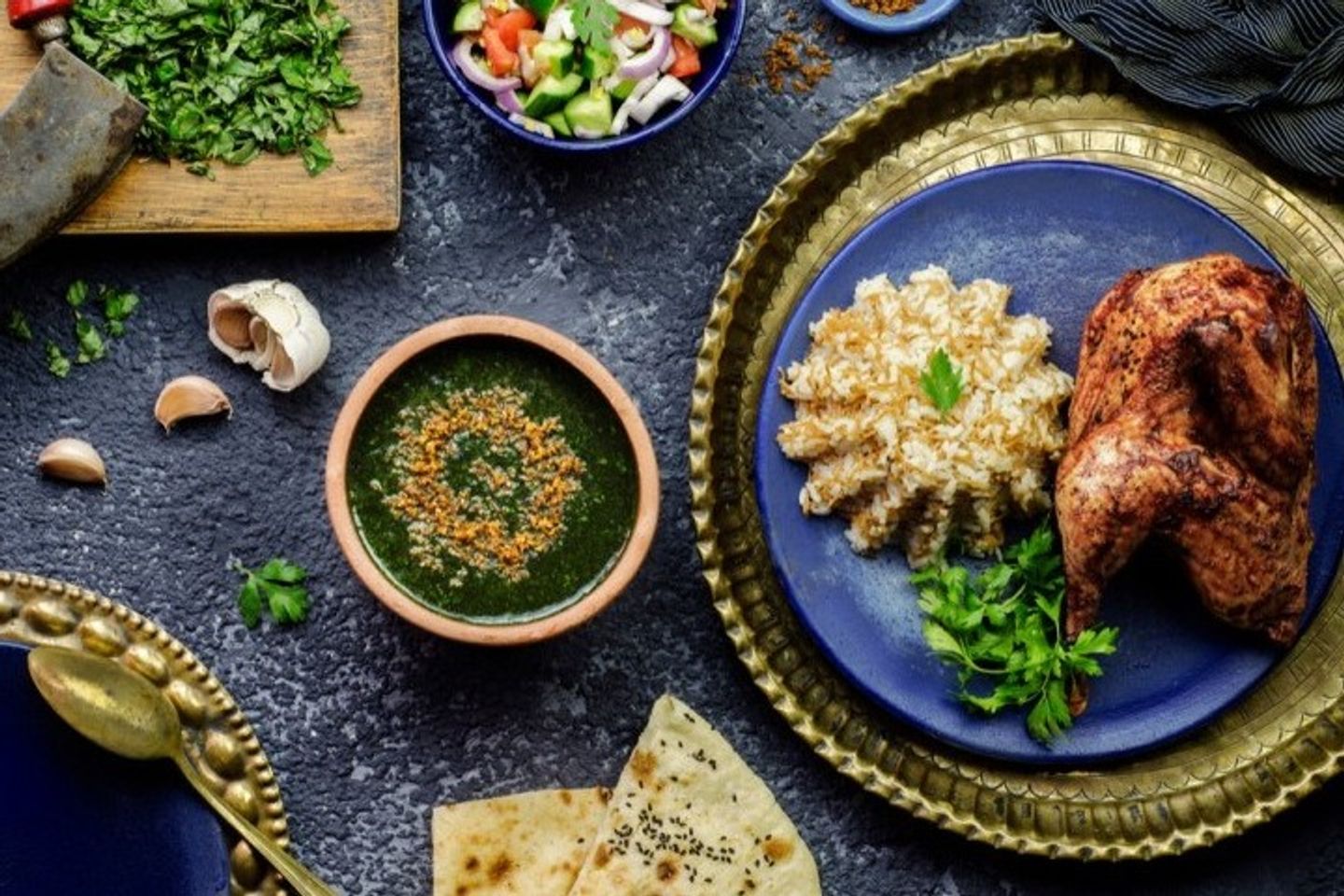 Molokhiya With Chicken