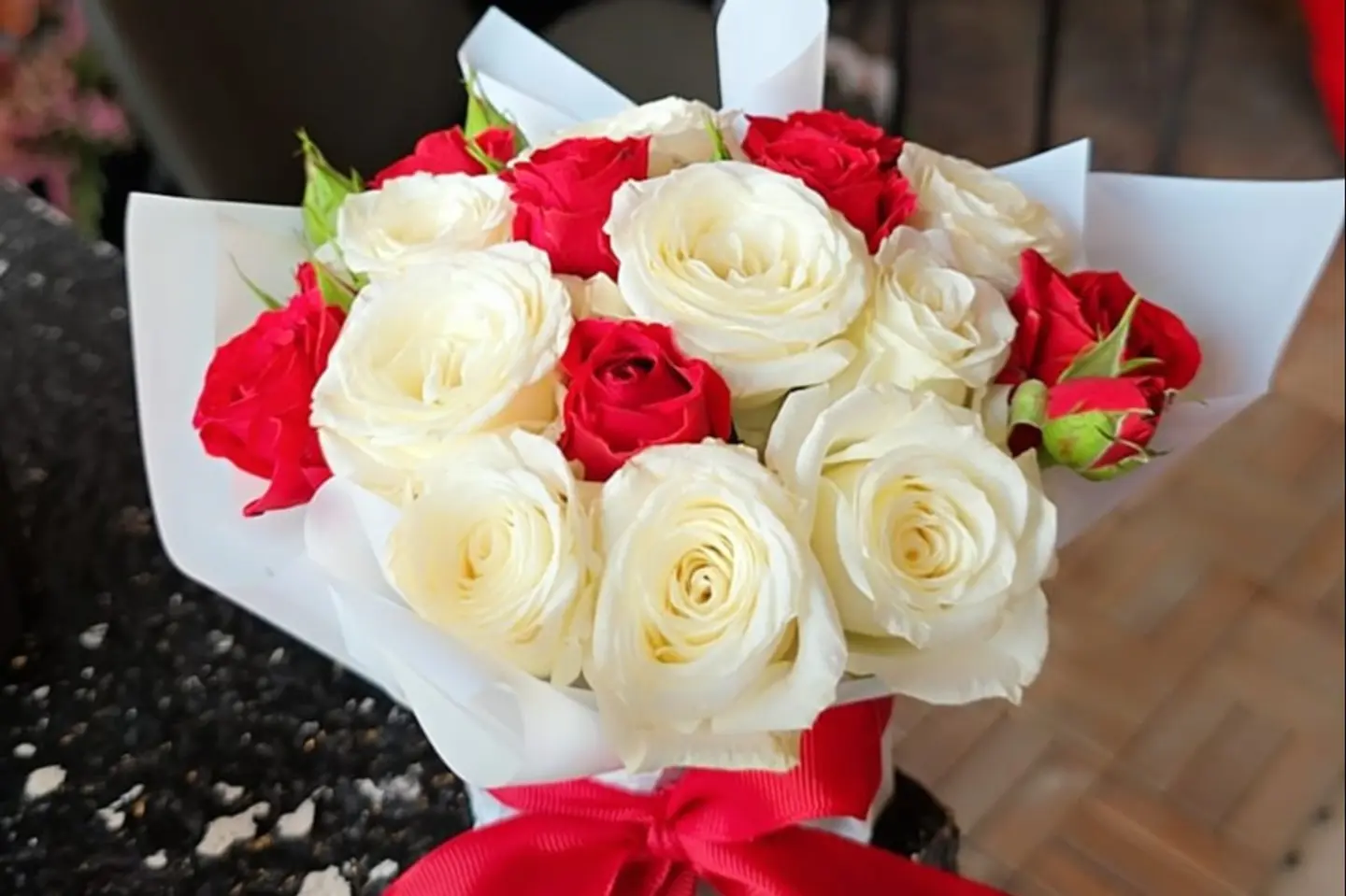 باقة الميني روز