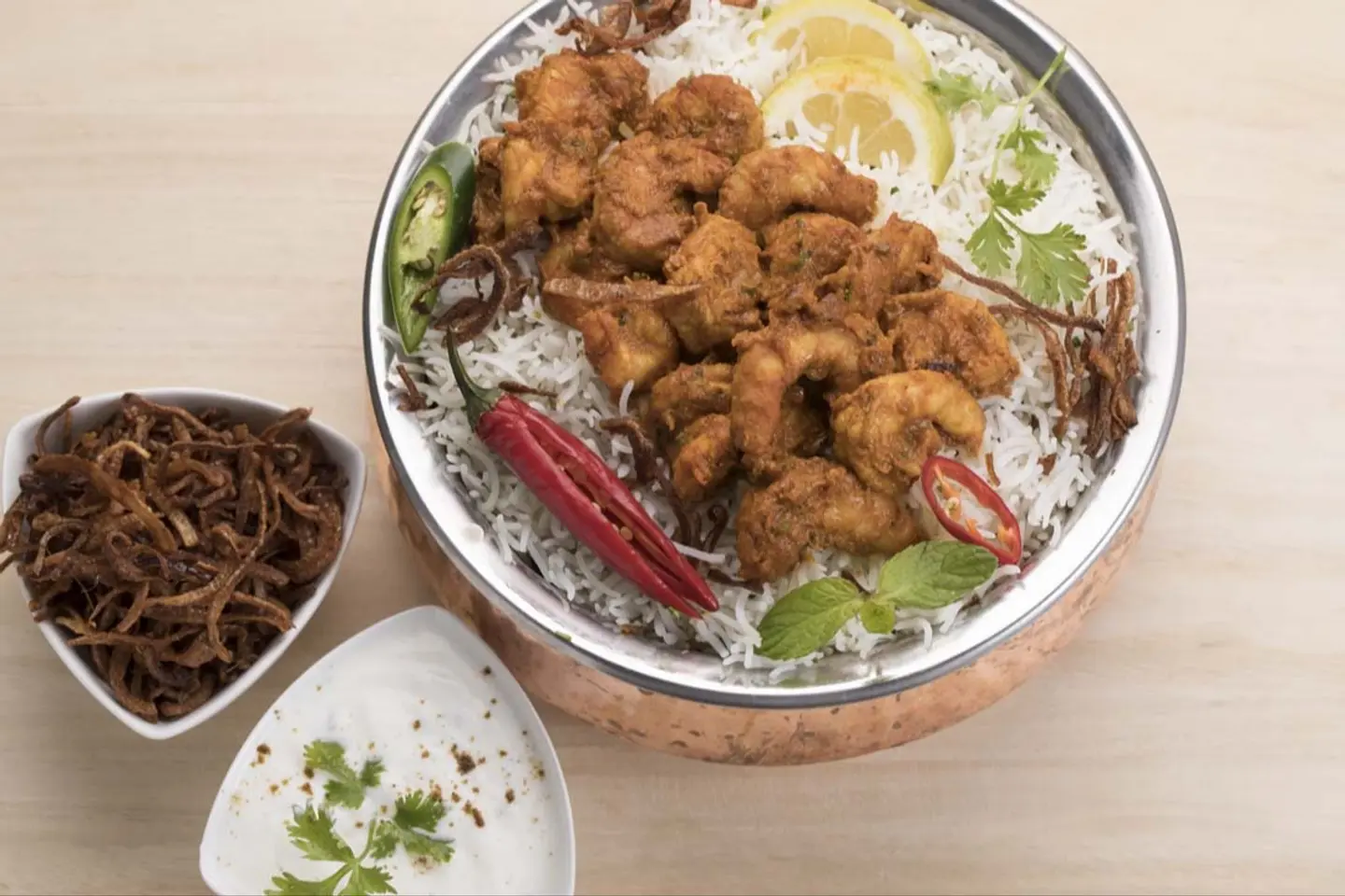 برياني روبيان