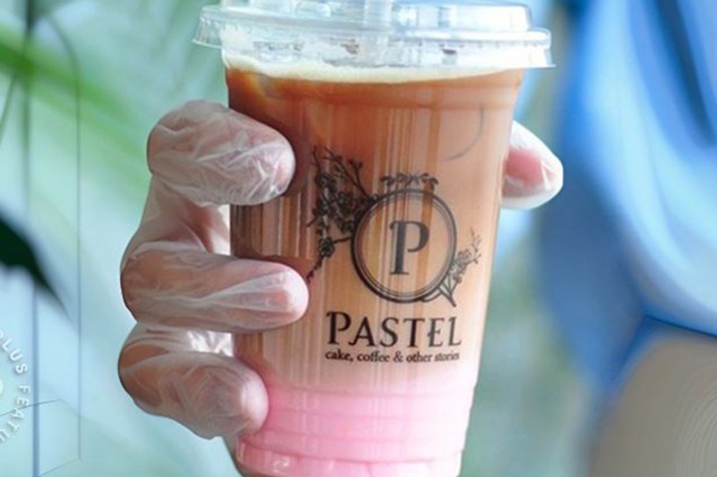 Rose Iced Latte