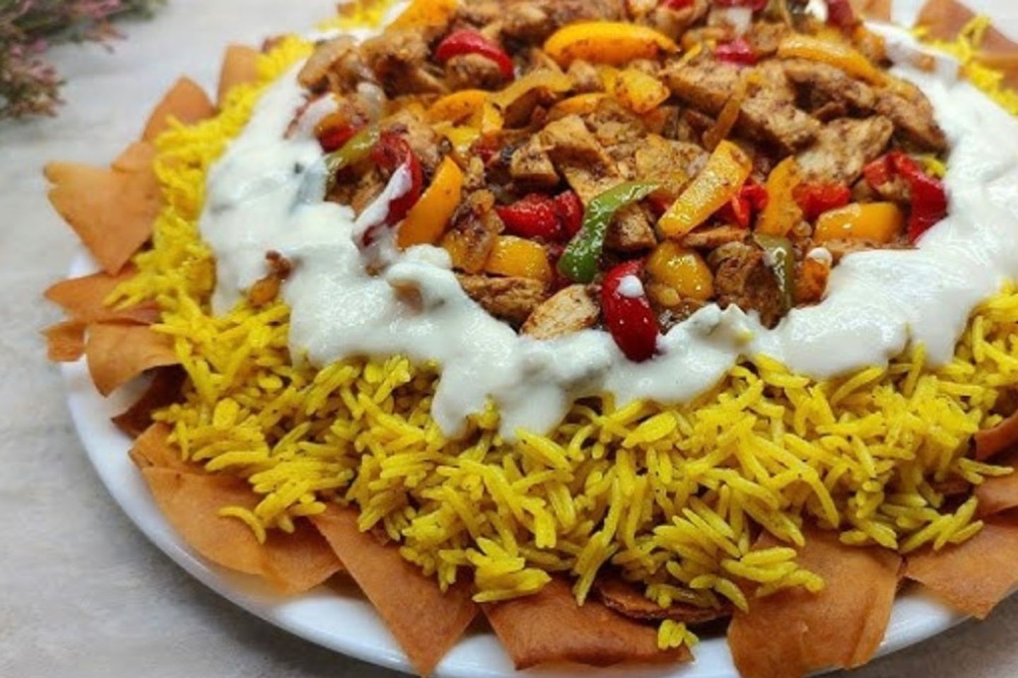 Chicken Shawarma Fattah