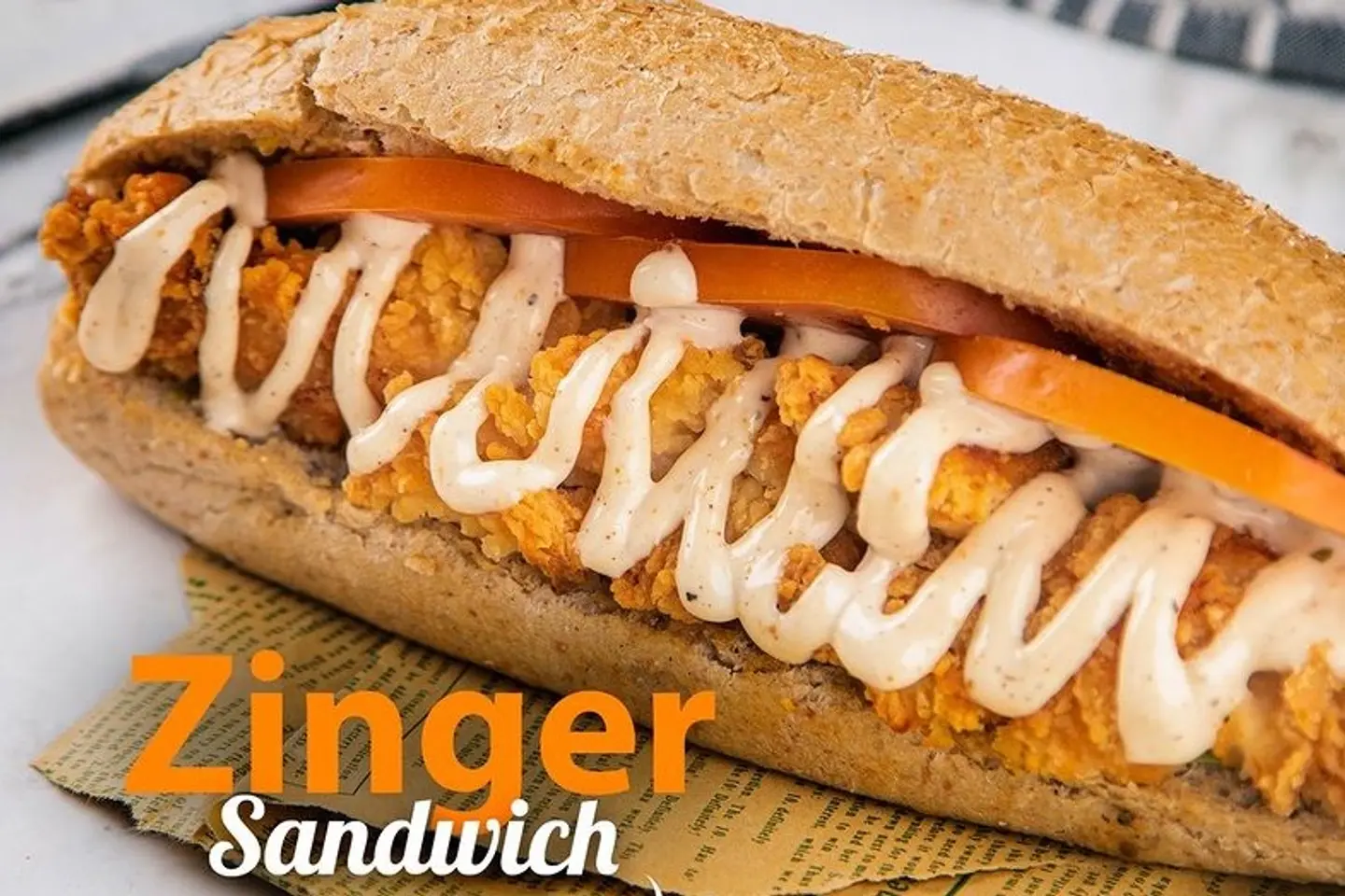 Zinger Sandwich Samoli