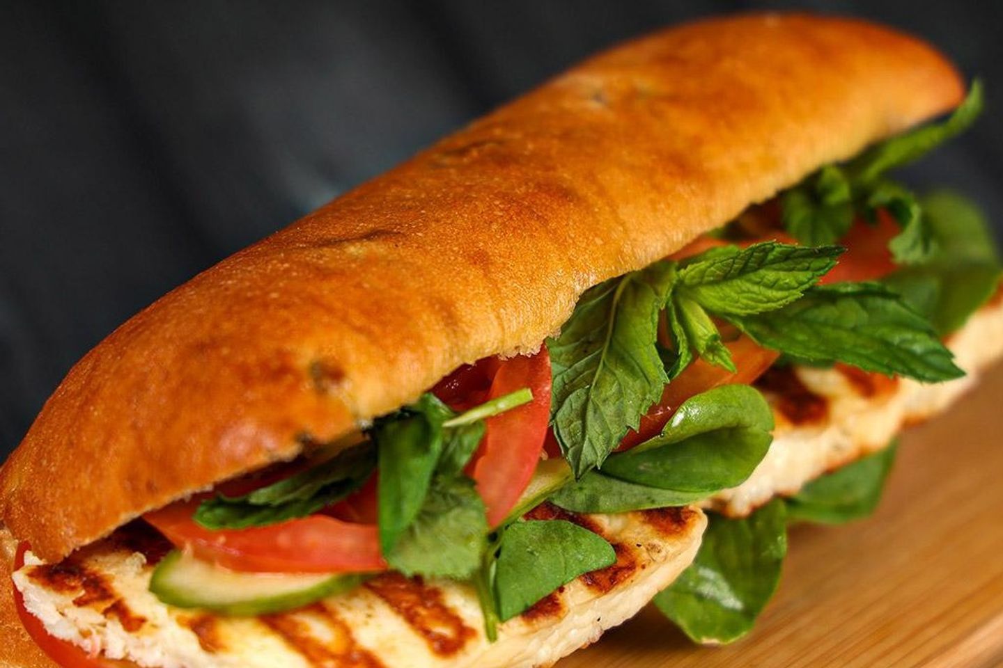 Halloumi With Mint And Oregano