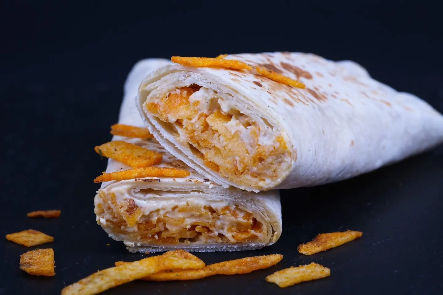 Chapati Cheese And Chips