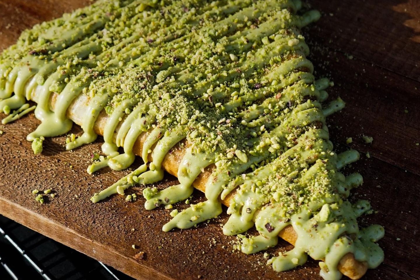 Pistachio Crepe