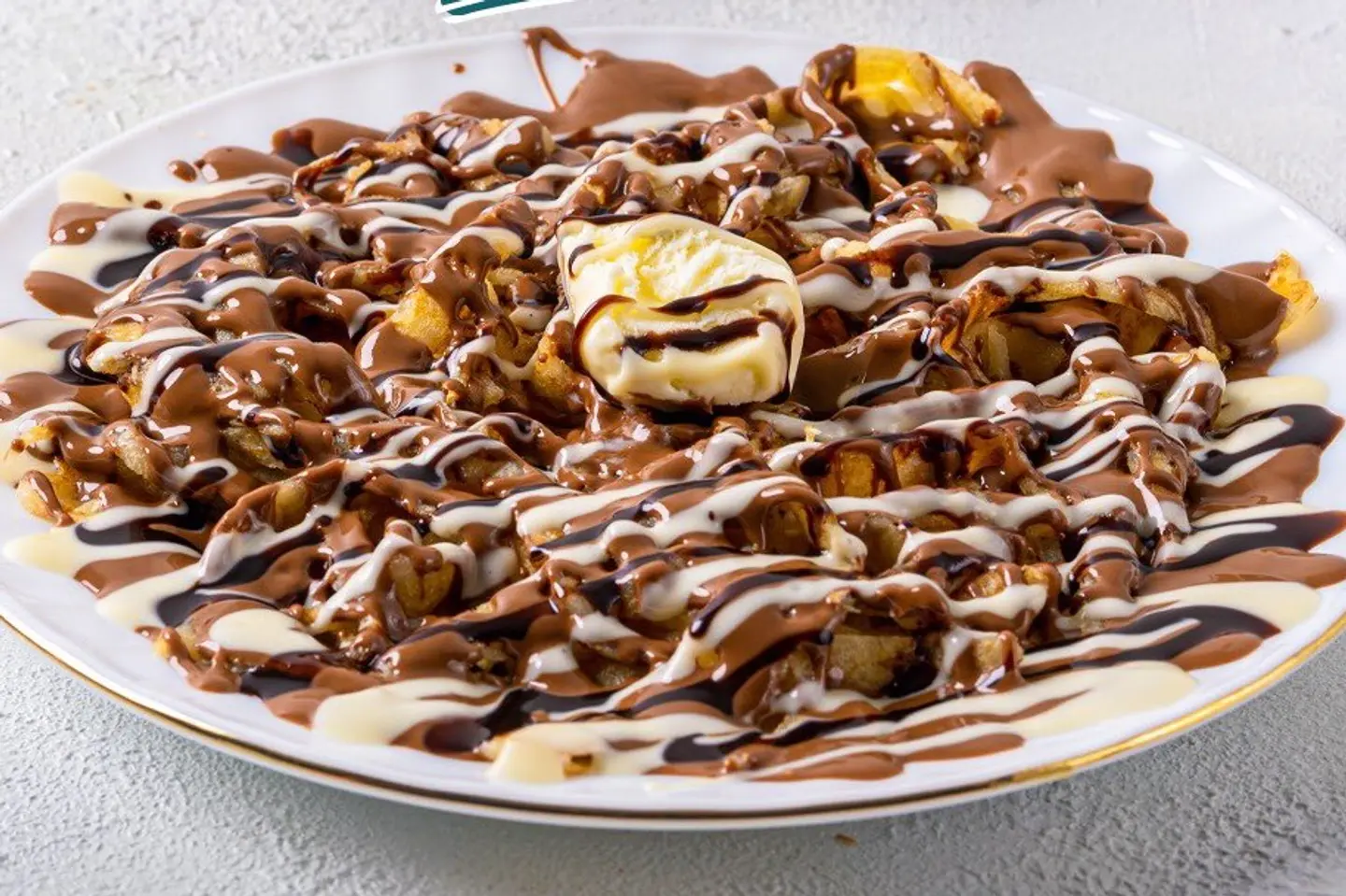 Mixed Fettuccine Crepe
