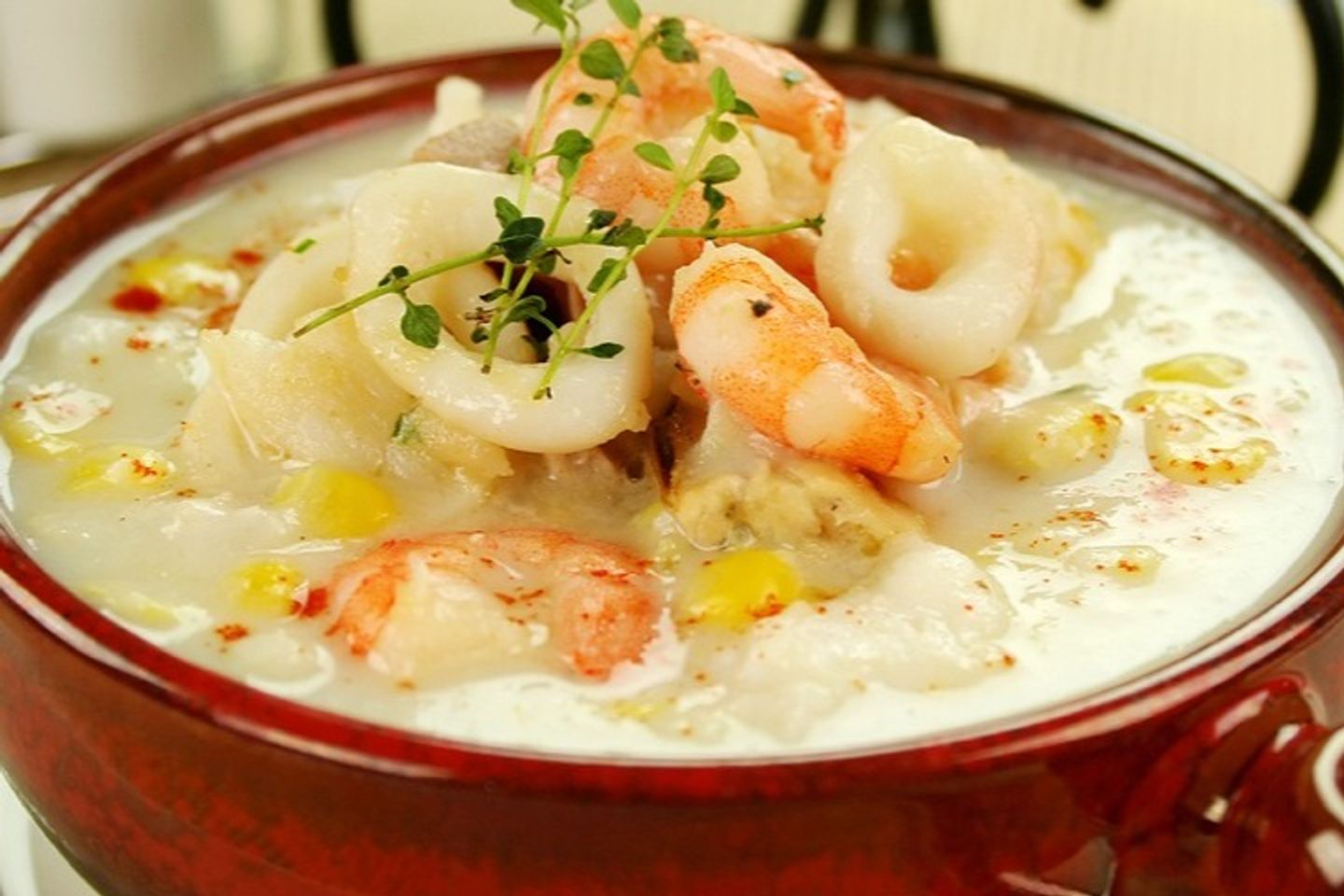 شوربة ثمار البحر