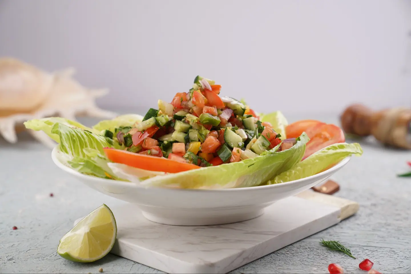 سلطة خضراء بلدي