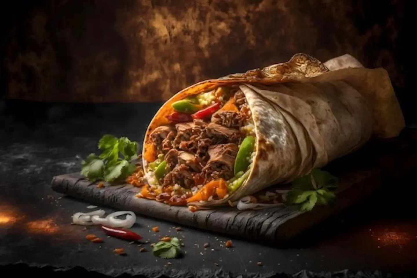 ساندوتش لحم