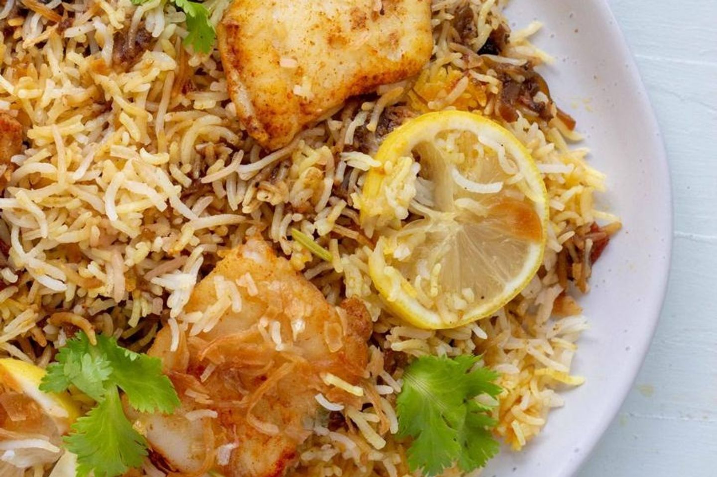 برياني سمك