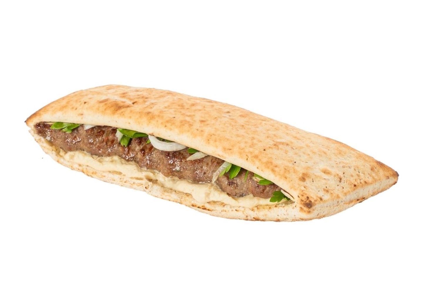 ساندوتش كباب لحم