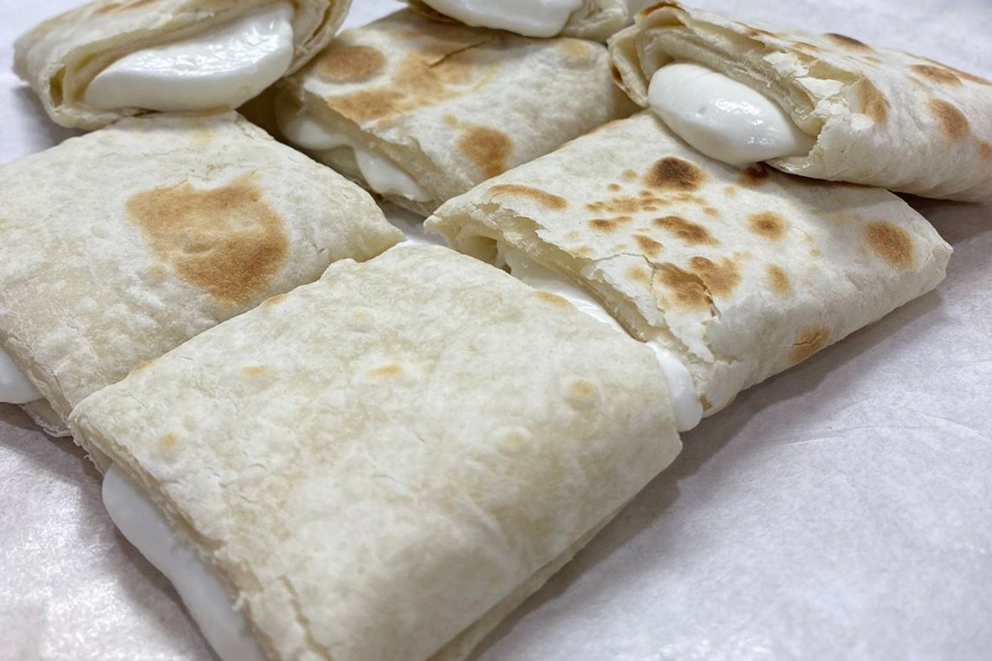 لبنه ساده صاج