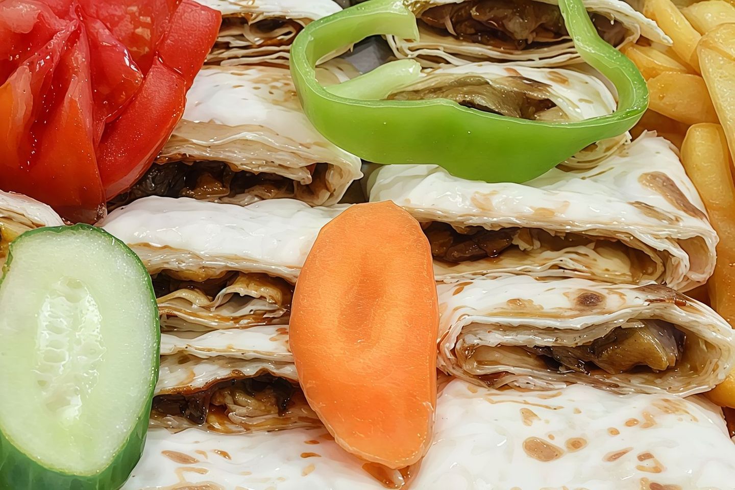 لحم قطع صاج