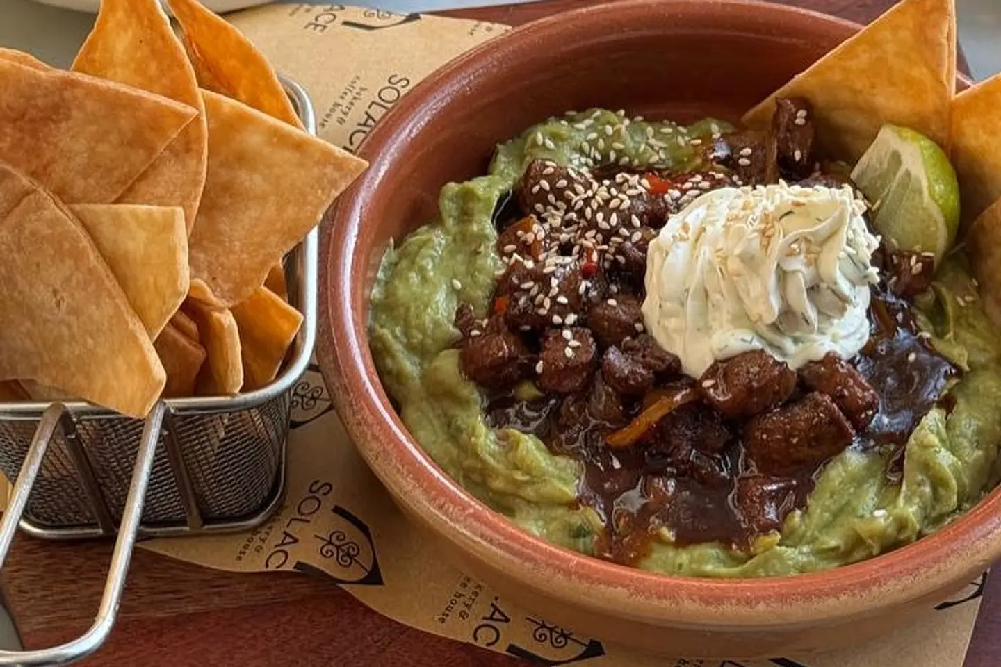 Guacamole Liver Tortilla