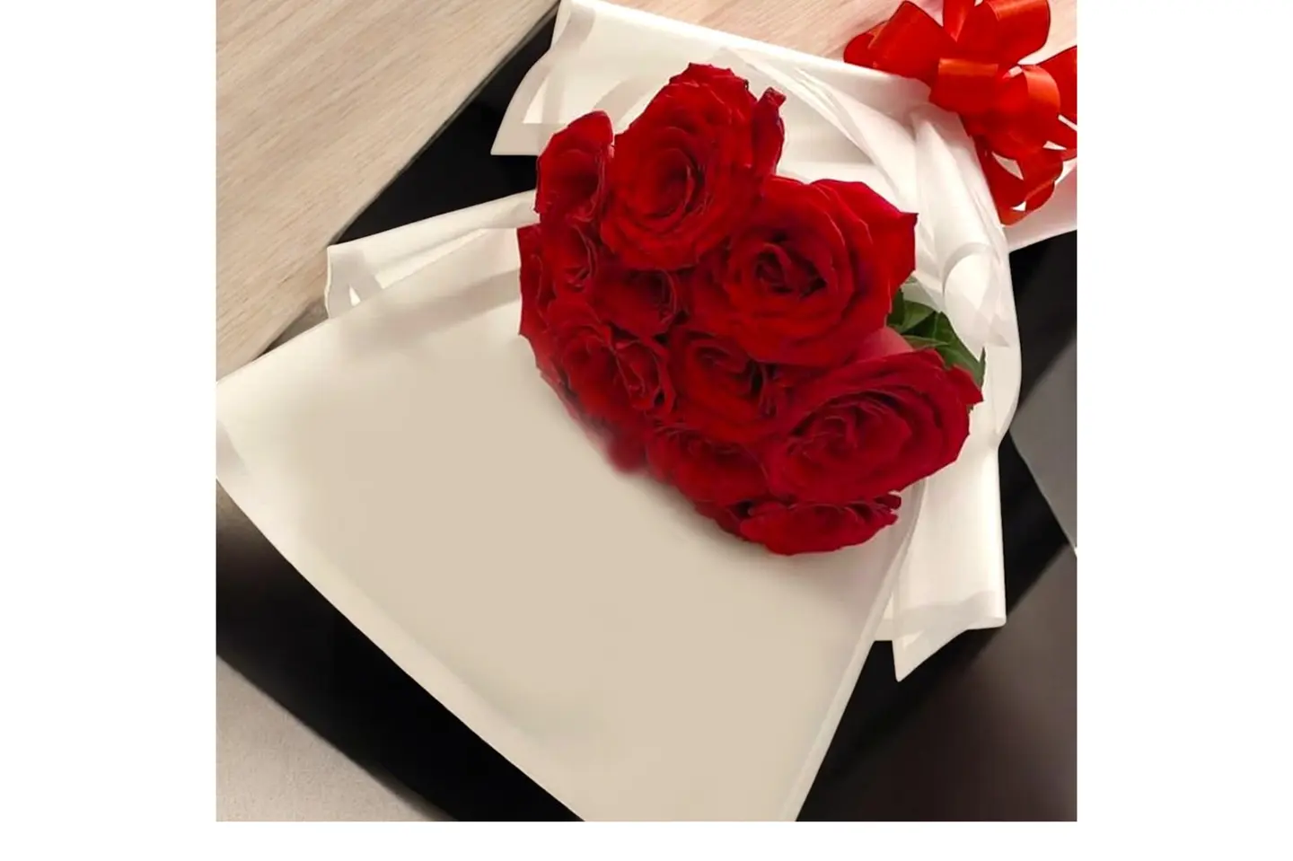 باقة ورد أحمر كلاسيك