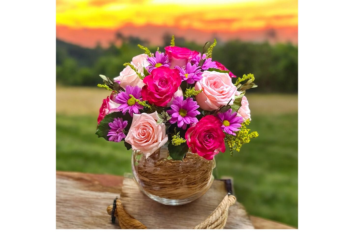 Round Vase Bouquet