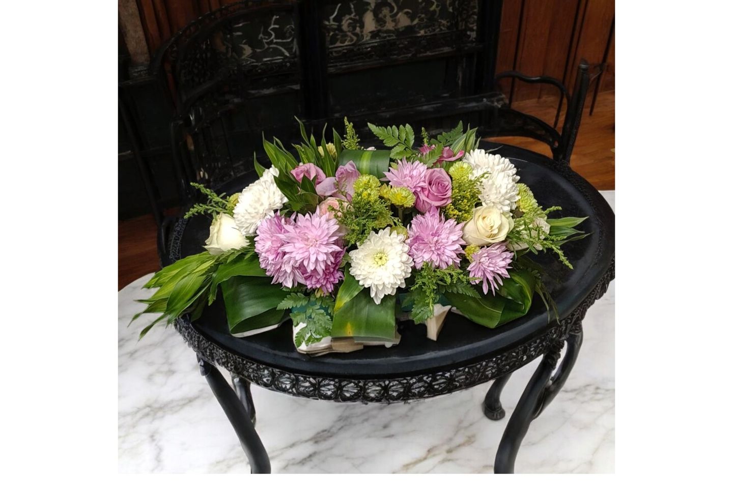 Office Bouquet In Light Colors