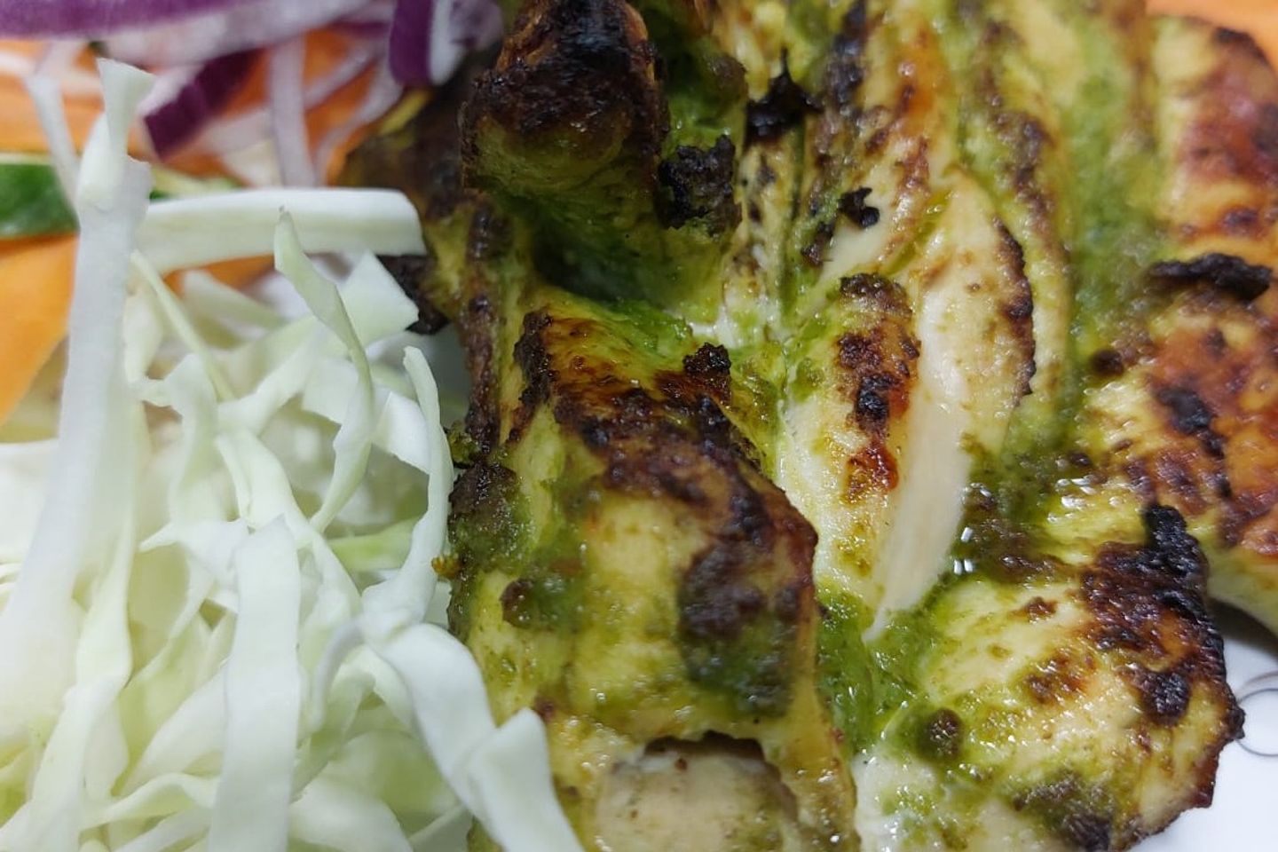 Chicken Green Tikka - Chest