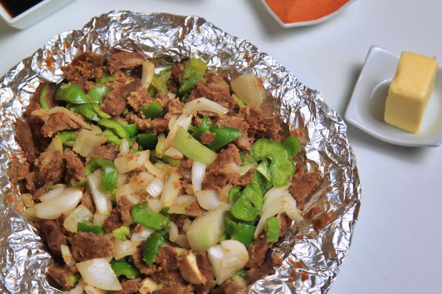 Madfoon Meat With Butter