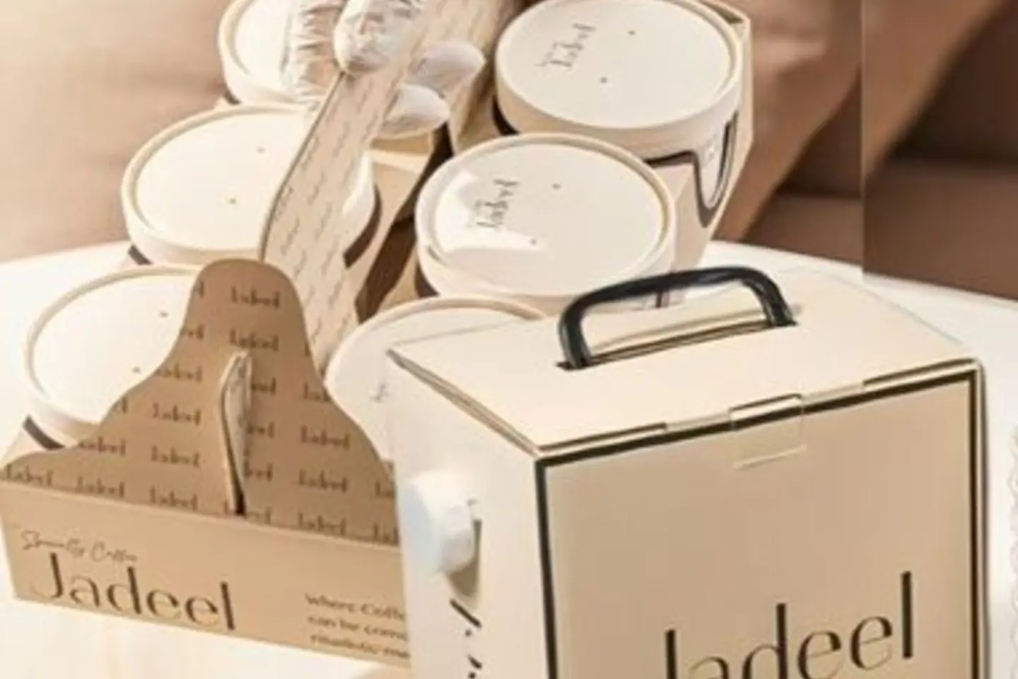 بوكس ميني بودينق مع بوكس قهوه