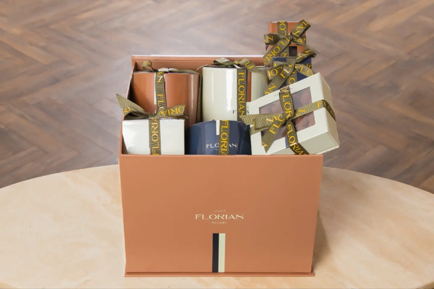 بوكس الشوكولاتة - بني