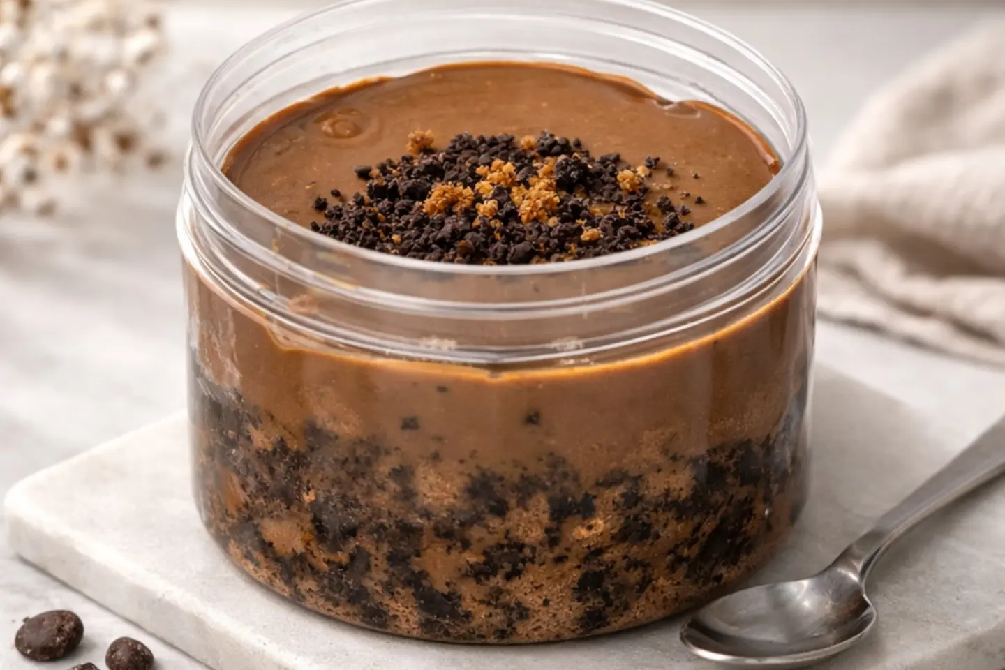 Double Chocolate Jar Cake