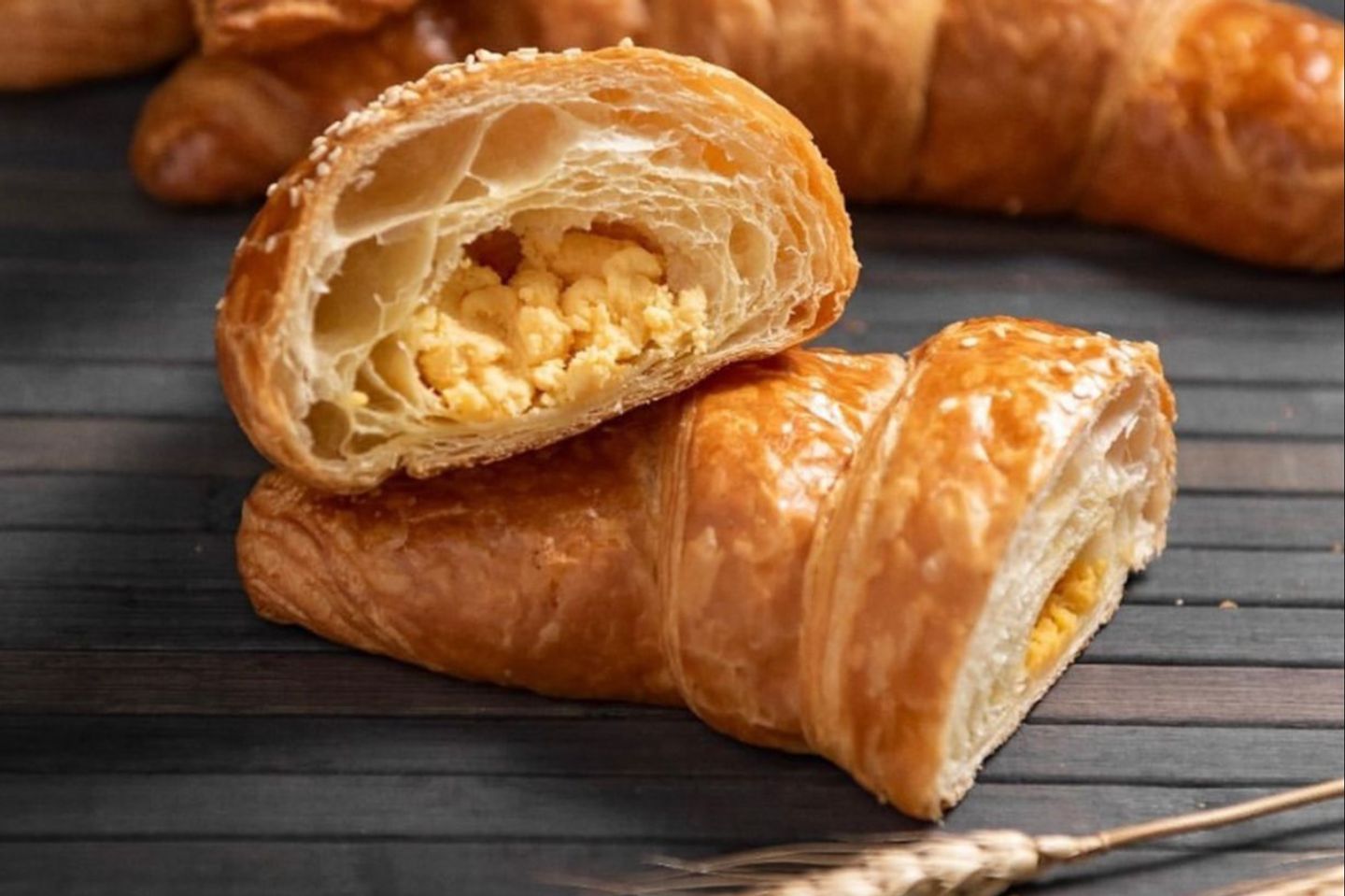 Yellow Cheese Croissant