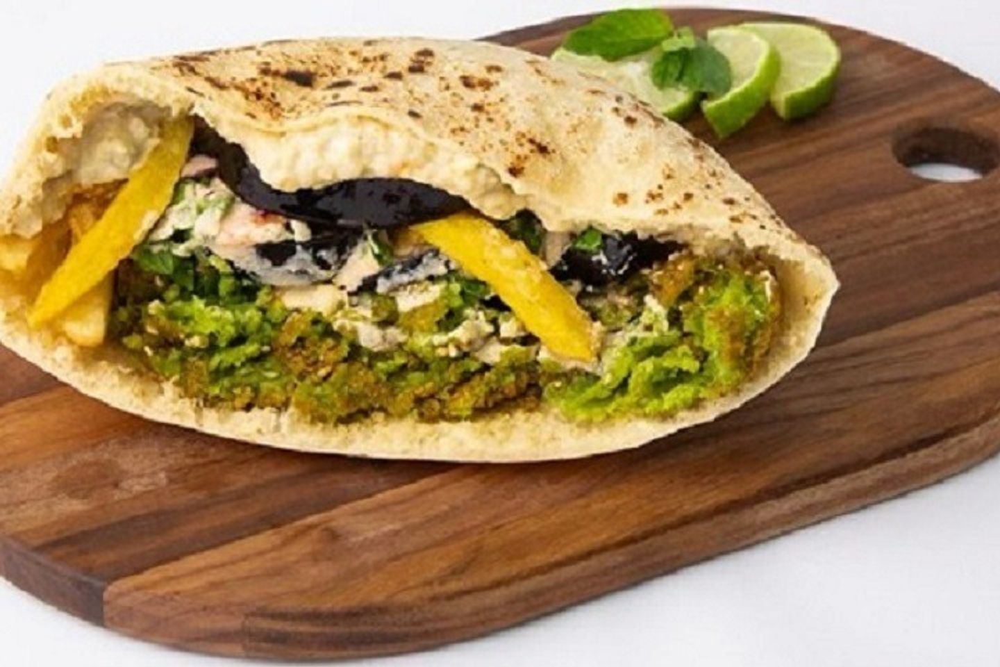 Mixed Sandwich With Baba Ghanouj
