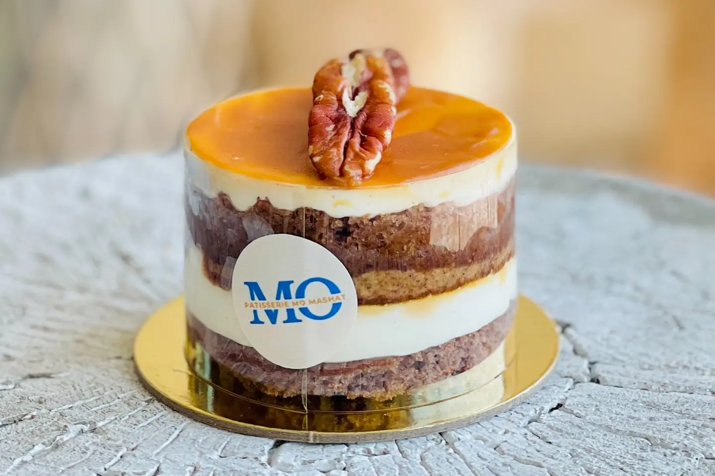 Pecan Caramel Cake