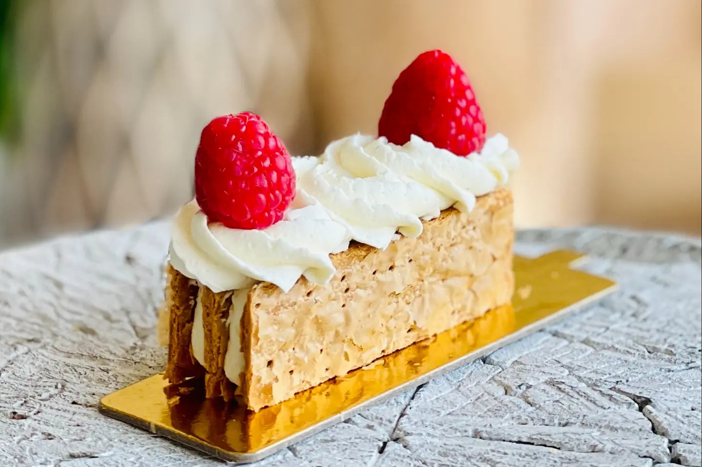 Small Raspberry Millefeuille