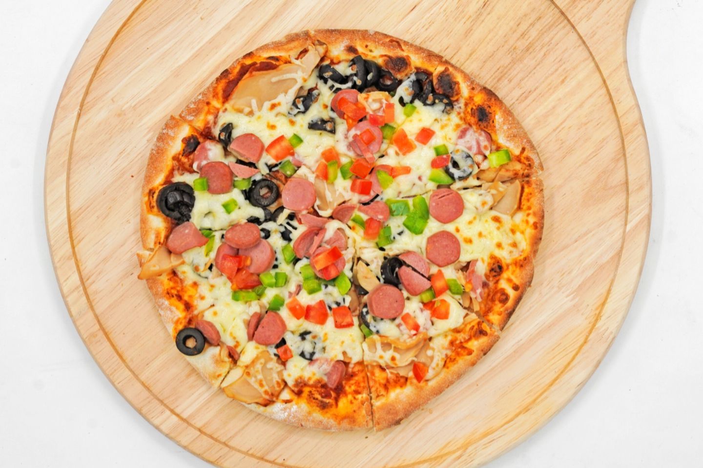 Pizza With Hot Dog