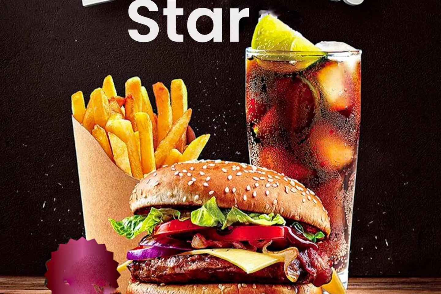 كومبو برجر ستار