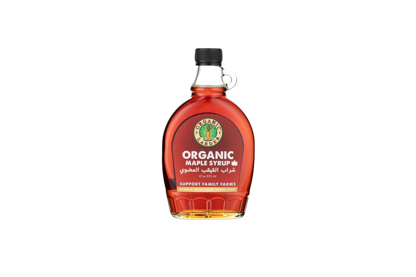 Organic Larder Maple Syrup375 Ml