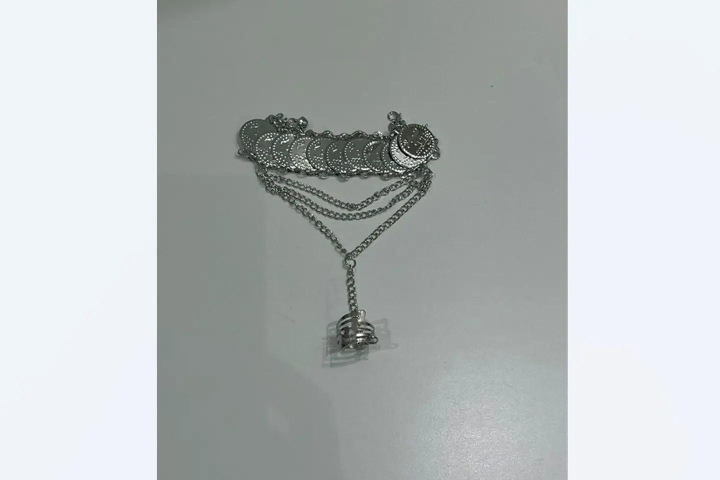 Women's Palm Bracelet Silver Pounds