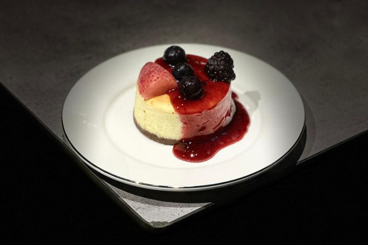 Blackberry Cheesecake