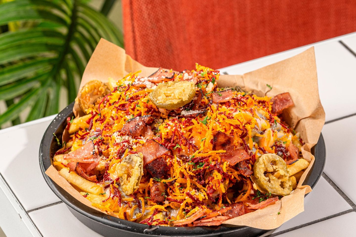 Black And Bacon Fries