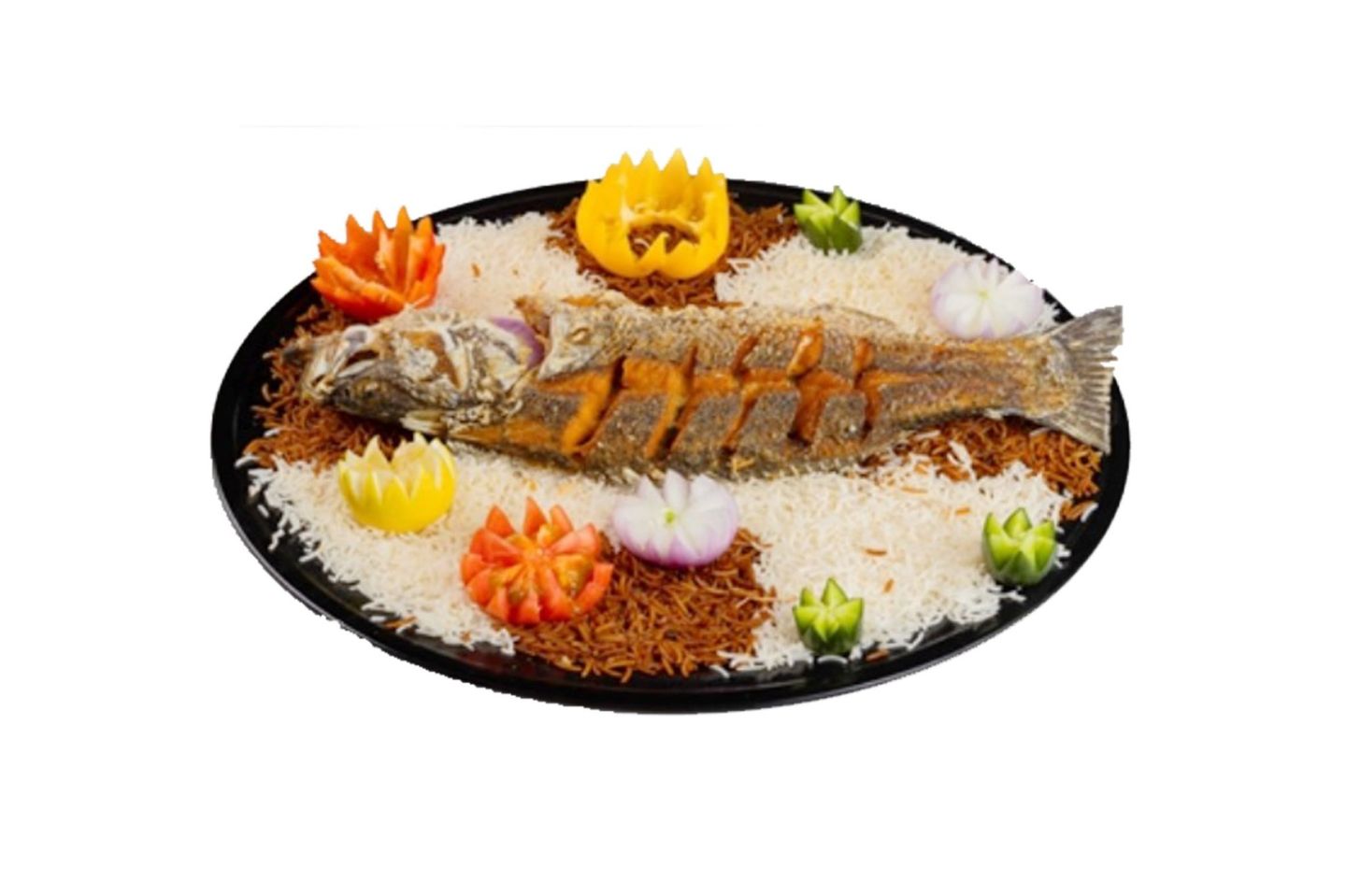 One Kilo Bass Dish, Rice