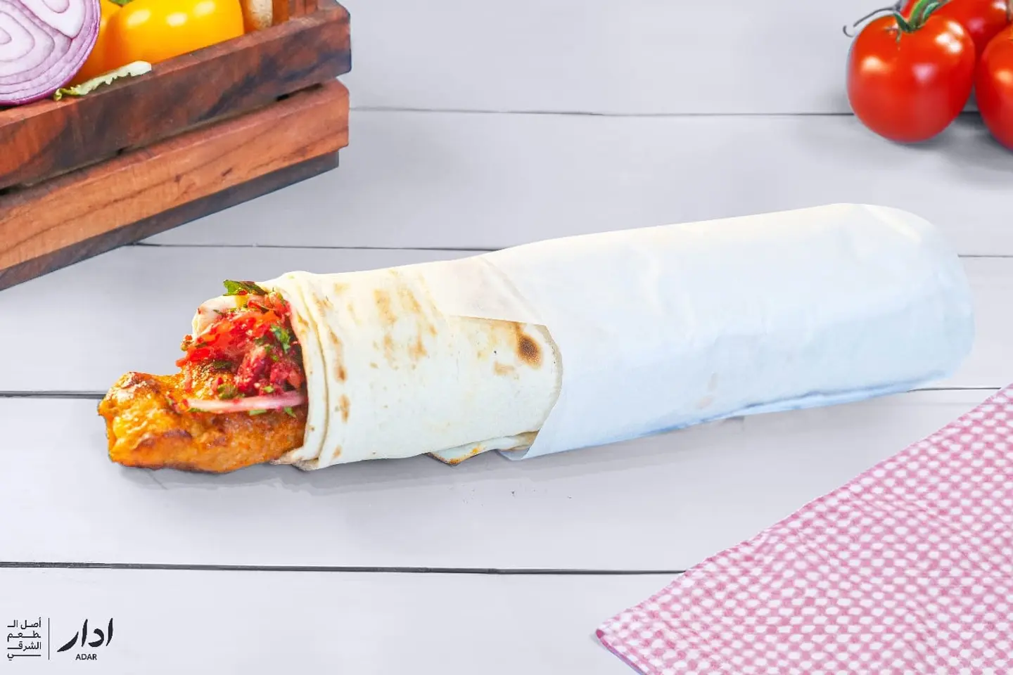 ساندوتش كباب دجاج