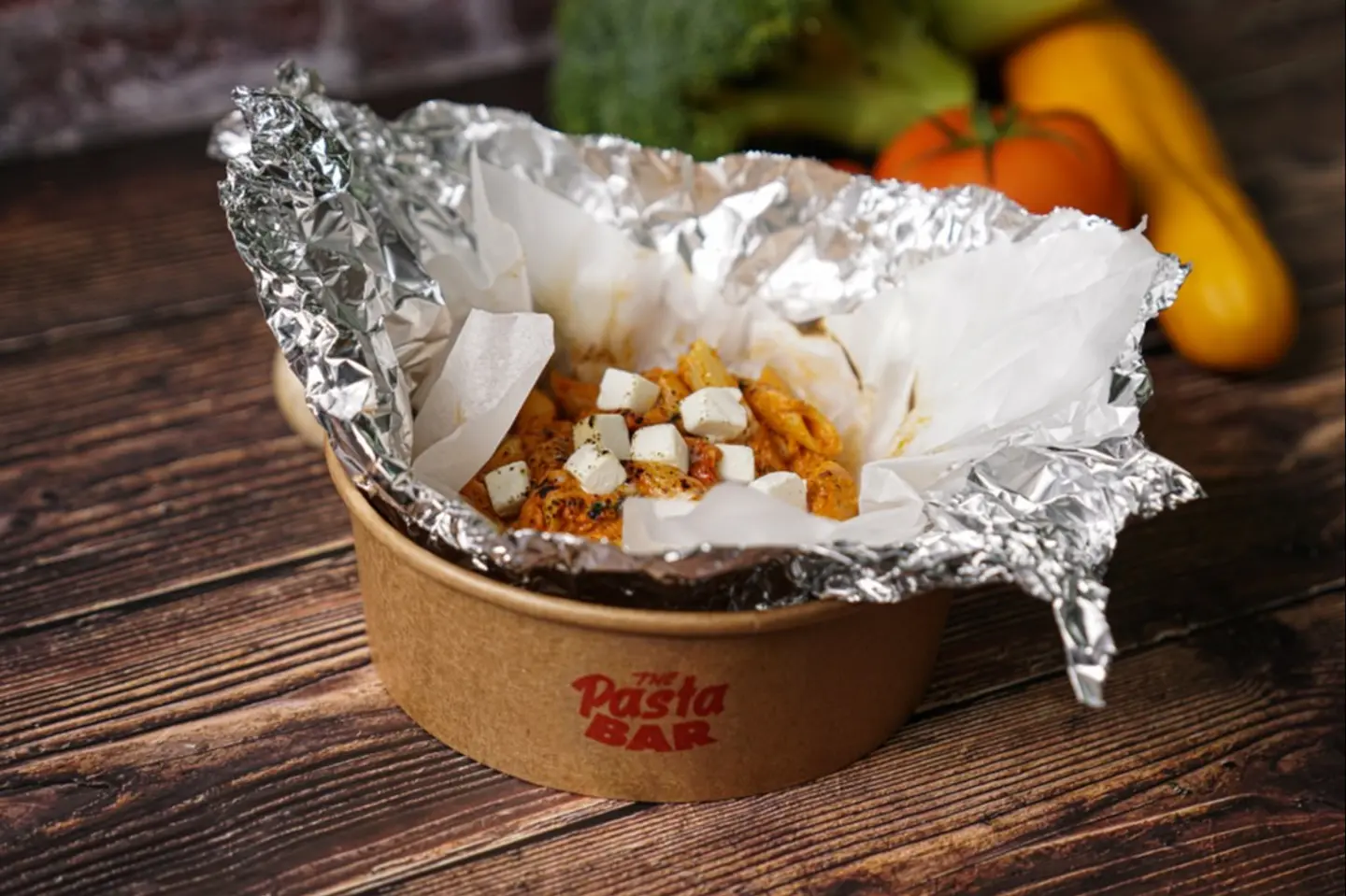 Penne Pasta Baked With Feta Cheese