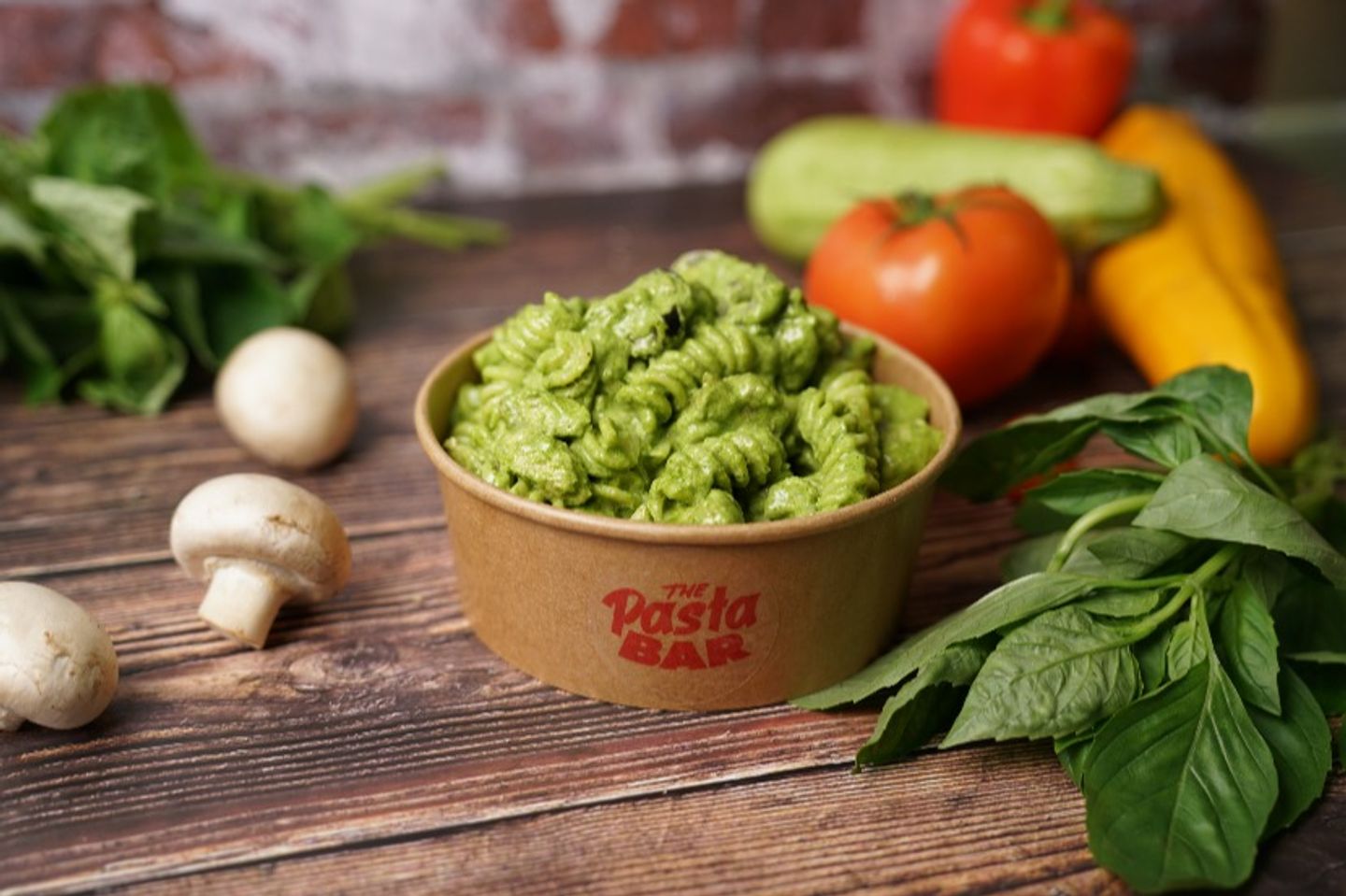 Fusilli Pasta With Basil