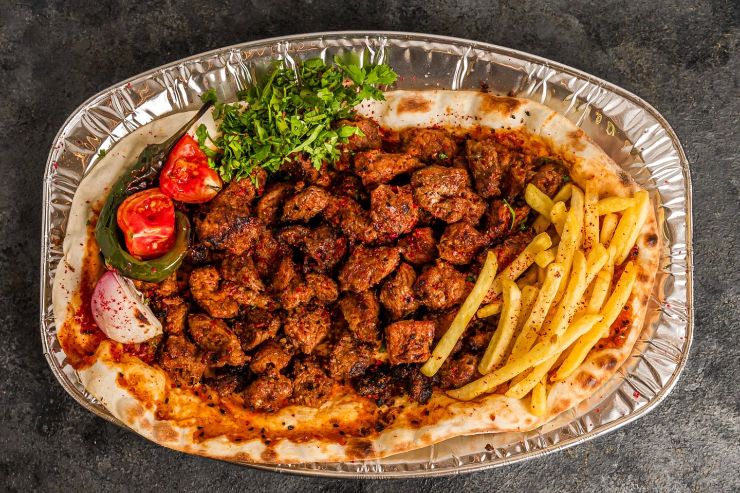 Shish Tawouk Platter, 12 Skewers