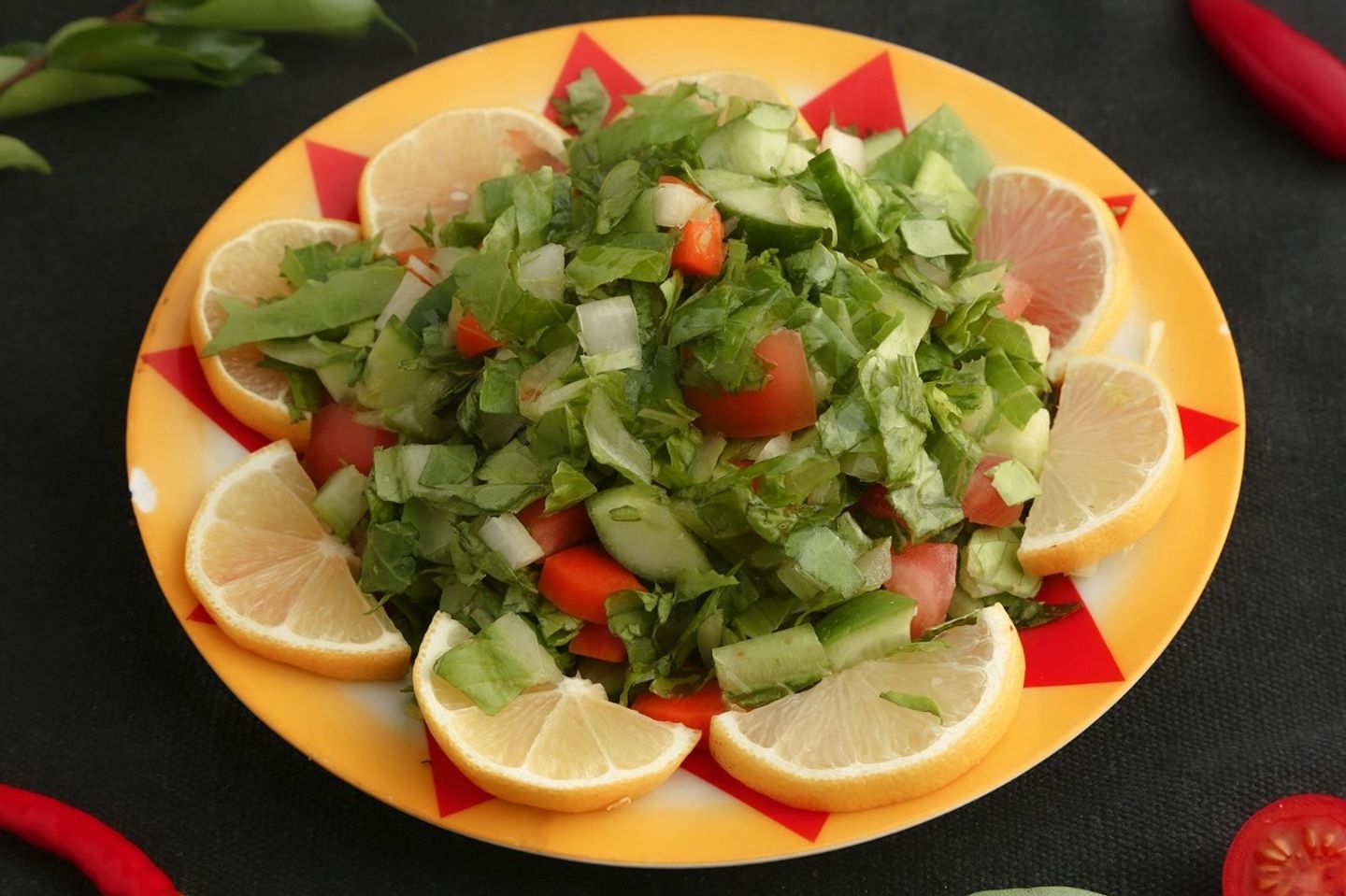 سلطة خضراء