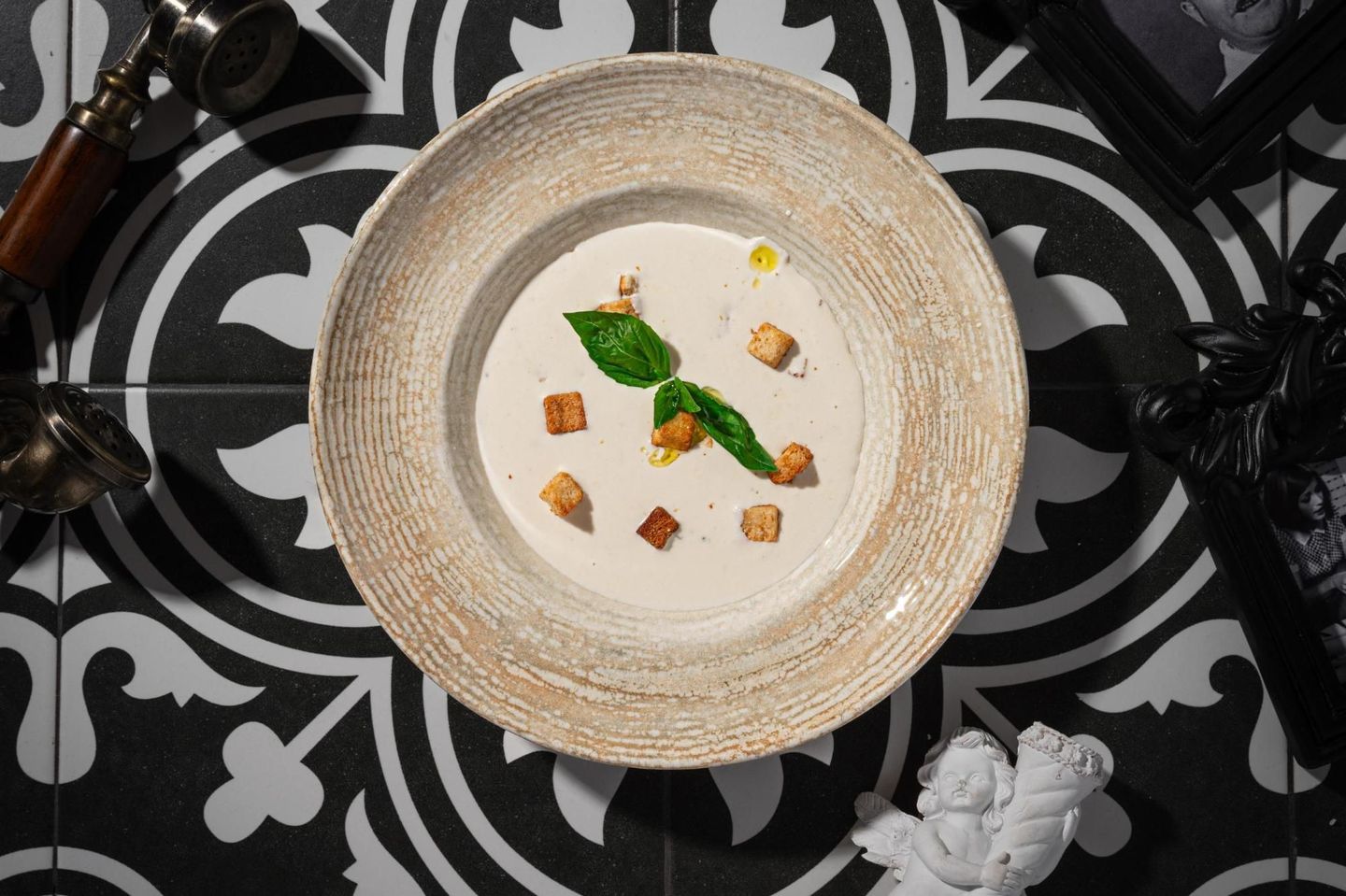 شوربة كريمة الفطر