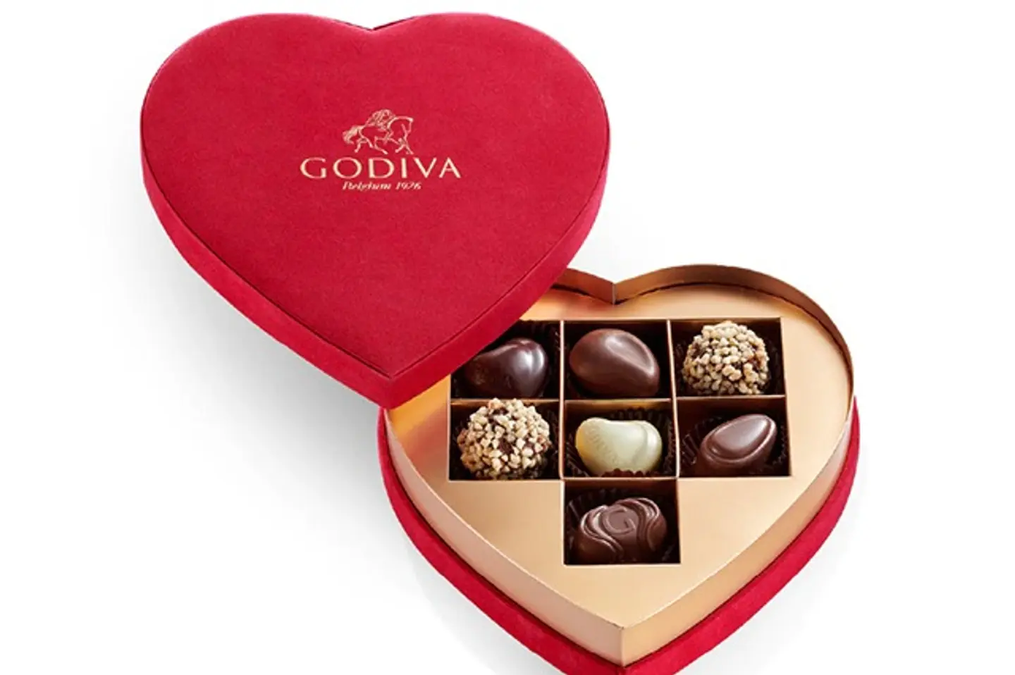 Velvet Heart Box 7pcs