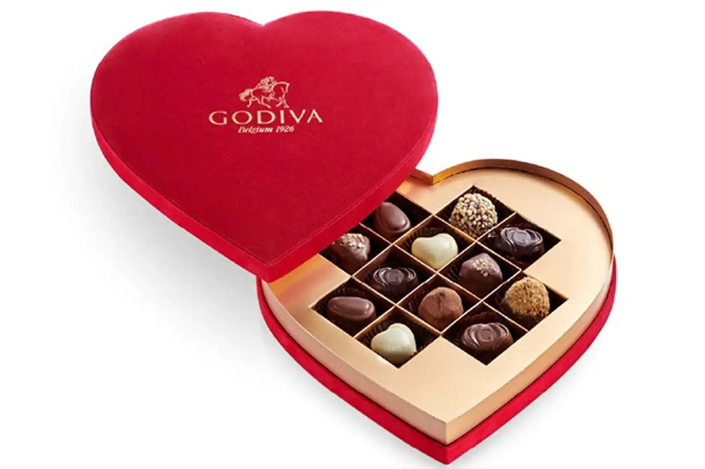 Velvet Heart Box 12pcs