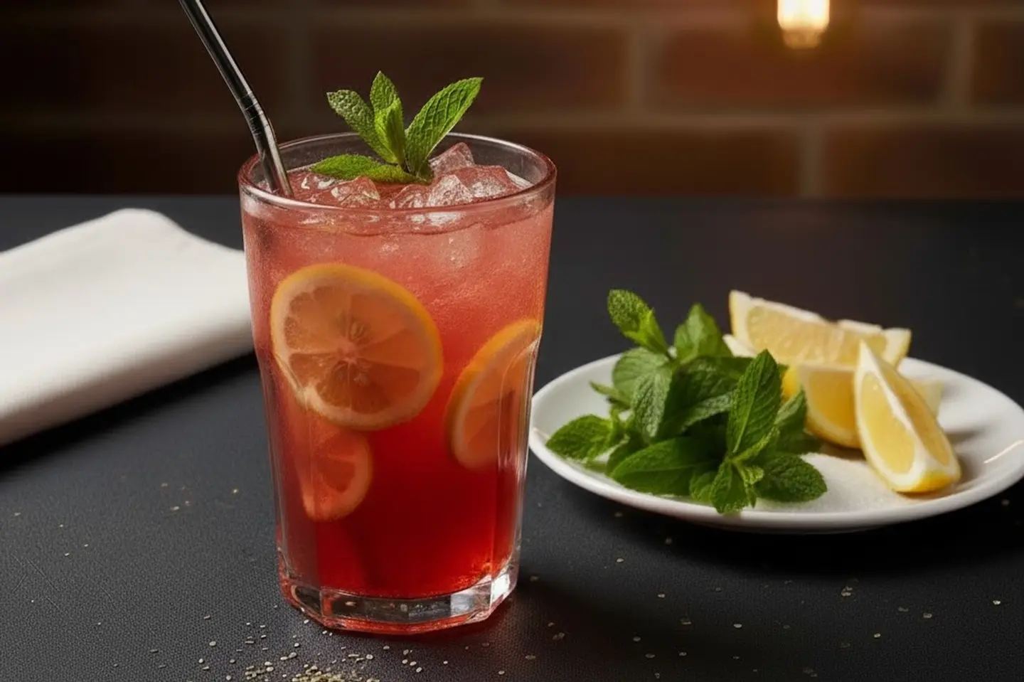 Red Watermelon Mojito